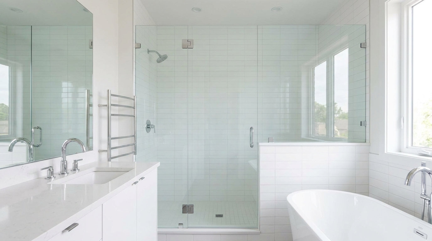 A bathroom fitted by F Kelsey & Son